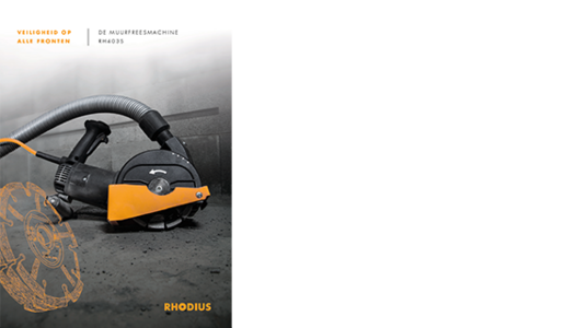 RHODIUS RH403S muurfreesmachine﻿﻿