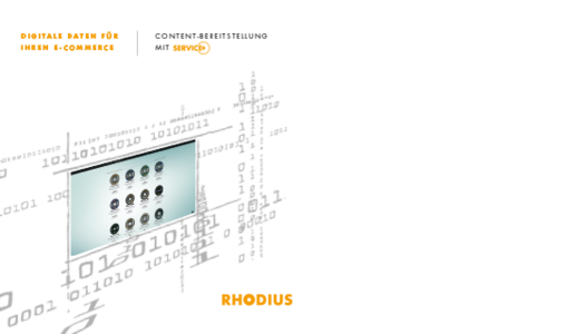 RHODIUS Digitale Daten für Ihren E-Commerce