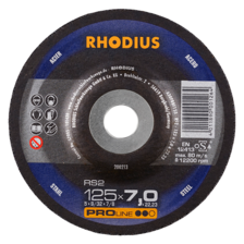 Schruppscheibe RHODIUS RS2 in 125 x 7,0 mm