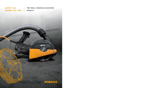RHODIUS Flyer RH403S Wall Chaser