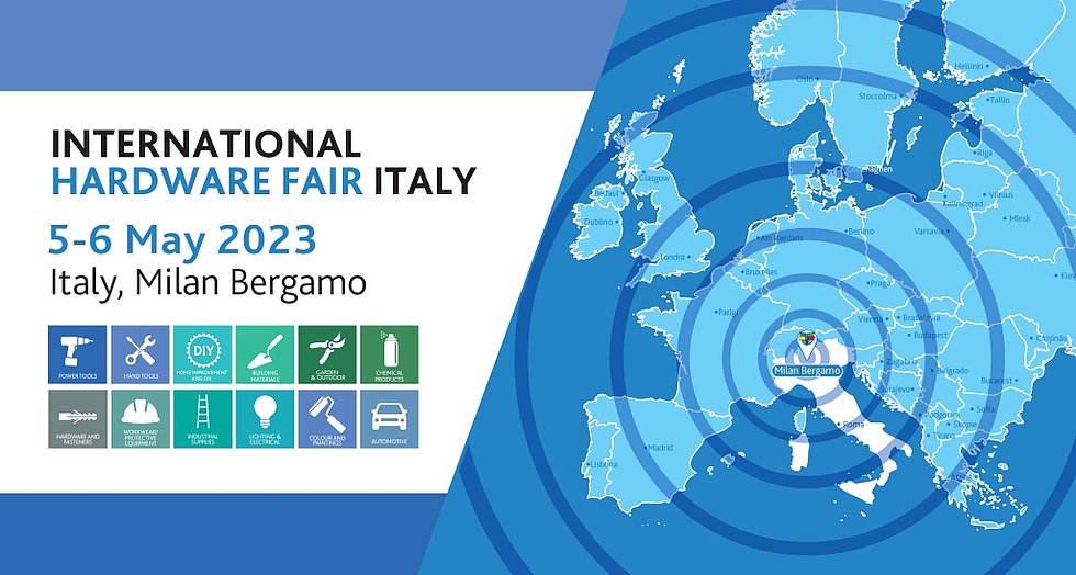 Banner International Hardware Fair Italy