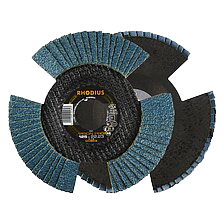 Fächerschleifscheibe RHODIUS VISION PRO
