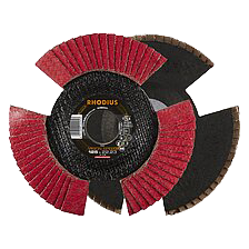 Fächerschleifscheibe RHODIUS VISION SPEED