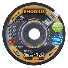 RHODIUS XT10 EXTENDED 125x1,0 mm